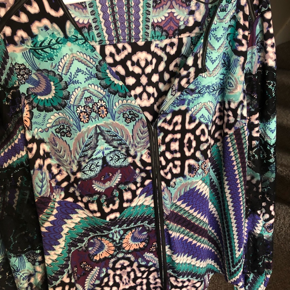 Long sleeved blouse